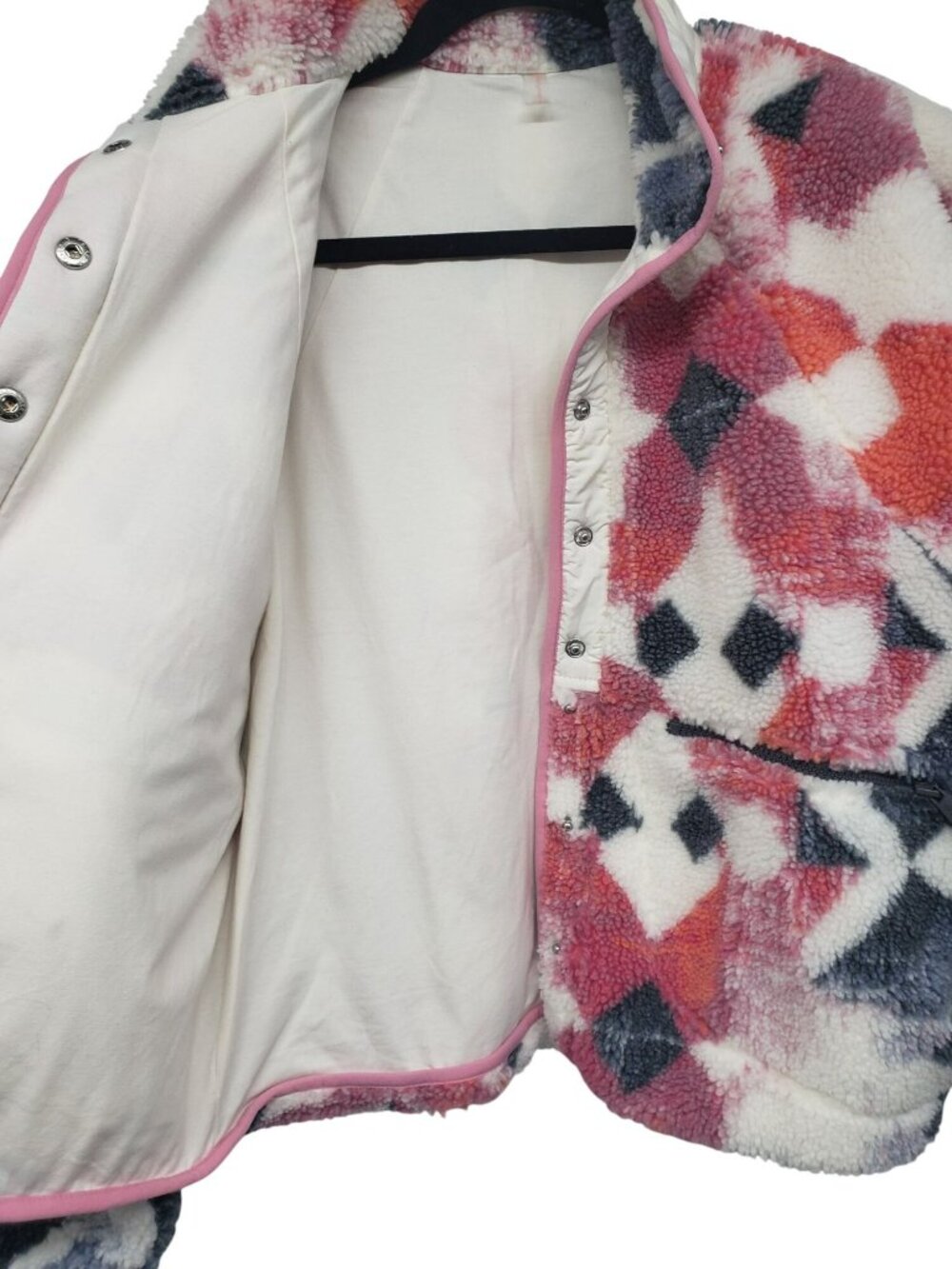 Free People FP Movement Hit the Slopes Mystic Meadow Fleece Sherpa Jacket S - Picture 11 of 16